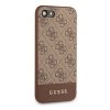 Guess GUHCI8G4GLBR iPhone 7/8/SE 2020/ SE 2022 brązowy/brown hard case 4G Stripe Collection